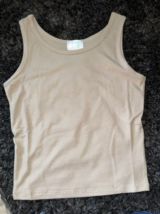 Hold Tight Tank Top in Mocha