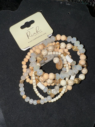 White/Neutral Bracelet Set