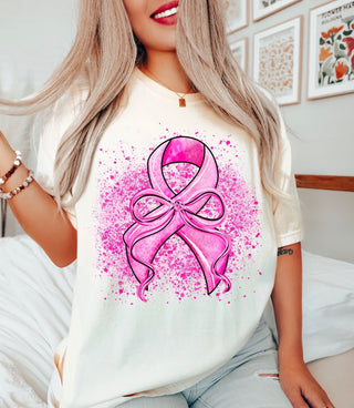 Pink Ribbon Breast Cancer Tee
